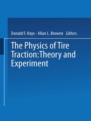 cover image of The Physics of Tire Traction